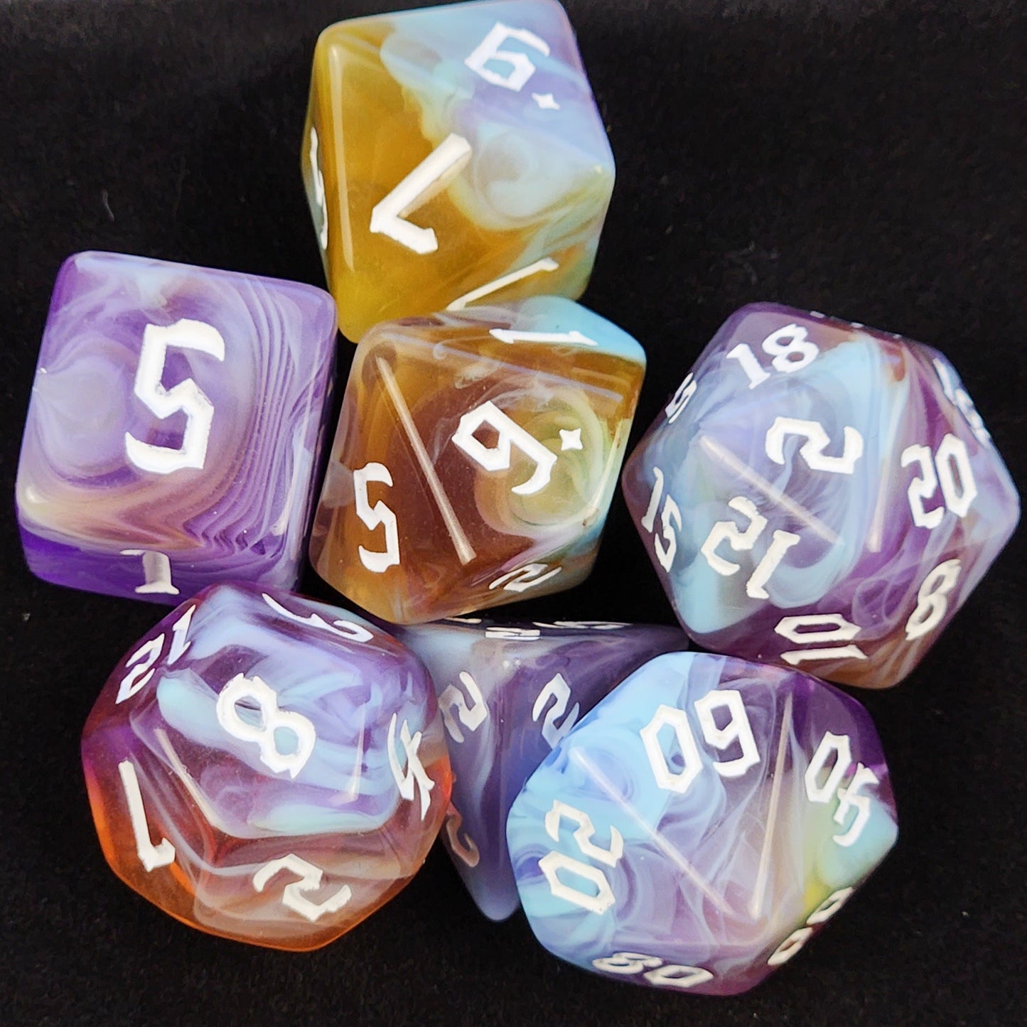 Blueberry Caramel Swirl 7pc Set