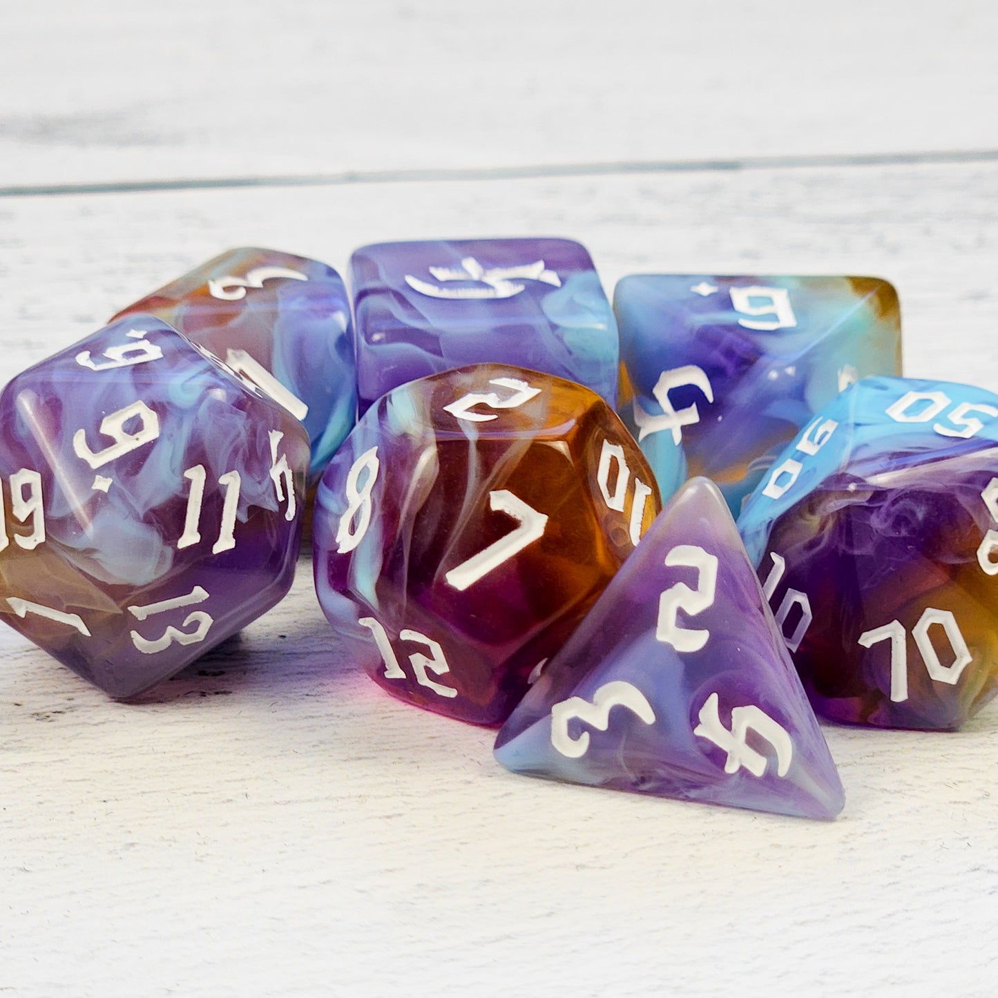 Blueberry Caramel Swirl 7pc Set