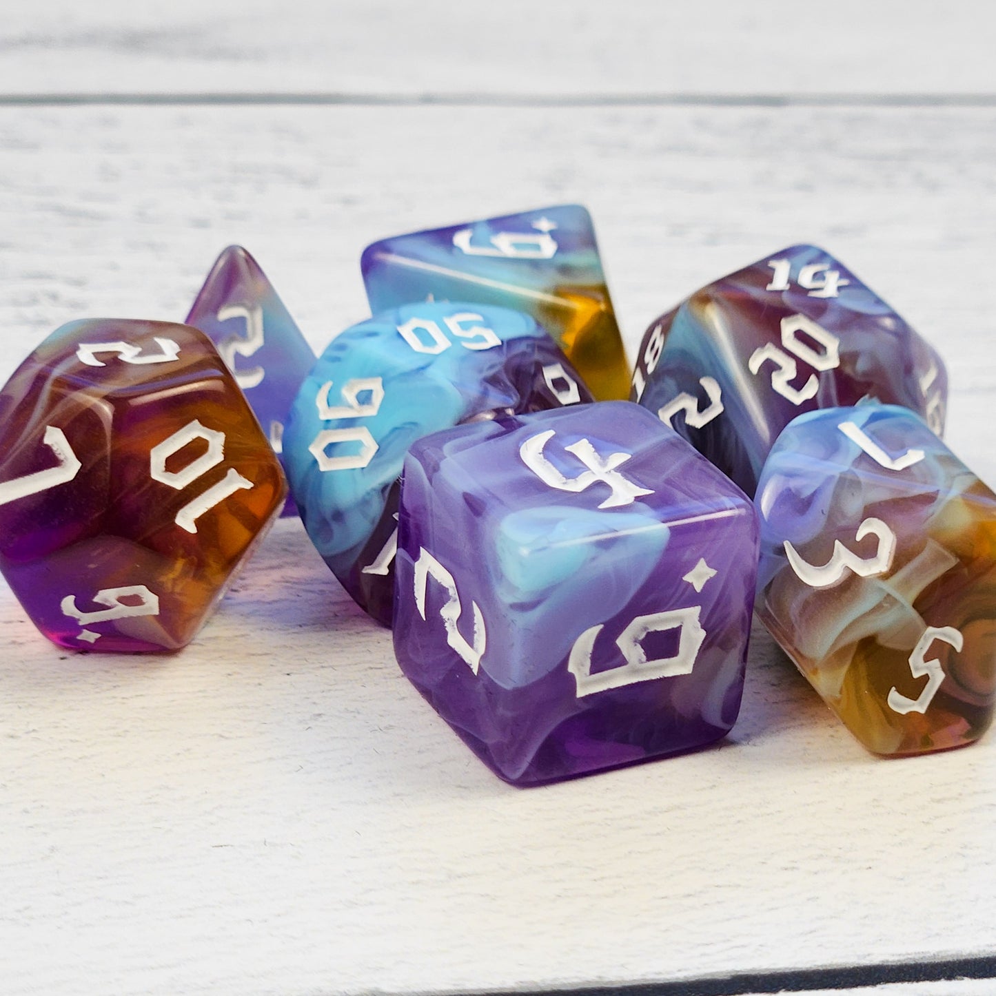 Blueberry Caramel Swirl 7pc Set